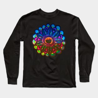 Coinsetta (Bliss the happy flower) money manifestation Long Sleeve T-Shirt